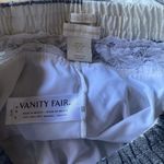 Catherine Malandrino  100% Linen Gray & Ivory Striped Midi Skirt M Photo 3