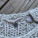 Anthropologie Knitted & Knotted Women's Chunky Knit Beige Sweater Size XXSP Tan Photo 5