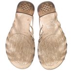 Diane Von Furstenberg DVF  Gladiator Style Jelly Sandals Rubber Grey Jellies Photo 5