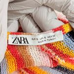 ZARA  Striped Terry Cloth Side Cut Out‎ Jumpsuit Small Maximalist Vacation Photo 5