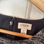 J.Crew  Blue‎ Tweed Dress Size 2 Photo 5