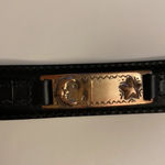 Brighton Leather Belt 90s Vintage Y2K, Black Leather Photo 10
