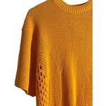 H&M Orange Short Sleeve Crewneck Knit Sweater Dress Size M Photo 4