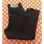 Levi's SilverTab Womens High-Waisted Mom Jean Charcoal Gray Tapered Leg Sz 32x27 Photo 7