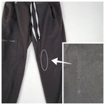 FIGS  Womens Zamora Jogger Scrub Pants Size S Black W18SW2005P Photo 5