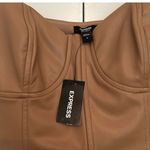 Faux leather Top Photo 3