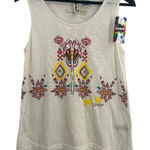 Desigual  Lightweight Floral‎ Print Sleeveless Top New US Small Photo 0