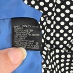 Tahari Arthur S Levine Polka Dot Dress Sz 10 Office Timeless Retro Sheath Career Black Photo 9