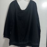 MAGICMK Sweatershirt Lips Print Causal Blouse Off The Shoulder Long Sleeve 5X Multiple Photo 4