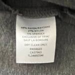 Leith Open Front Cardigan Womens Jacket Size S Gray Scandi Minimal Clean Girl Photo 8
