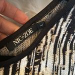 Nic+Zoe  Falling Lines Twirl Jacquard Knit Dress size L Photo 7