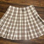Divided by H&M Women’s size 0 plaid pleated mini-skirt. Photo 0