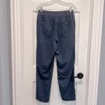 Faherty The Arlie Day Pant Navy Blue Medium Linen Cotton Blend Pull On Photo 3