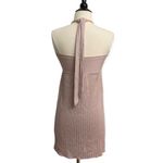 Marciano Vintage y2k dusty rose mini dress pleated shimmery size M Photo 1