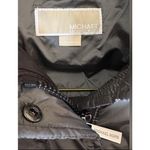 Michael Kors  Puffer Maxi Coat Gray Faux Fur Hooded Belted Warm‎ Longline Medium Photo 3