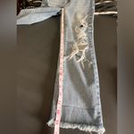 Eunina  Super High Rise Distressed Denim Mom Jeans Women’s Sz 0 Inseam 26” NWOT Photo 4