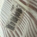 Calvin Klein cardigan sheer sweater cream color XS Photo 7