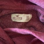 Hollister Women's Maroon Hoodie Size XS Photo 9