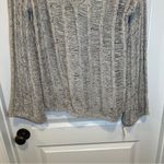 Leith NWT  Heather Grey Delicate Knit V Neck Sweater S Photo 4