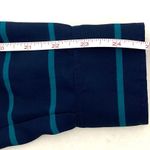 Nautica  Long Sleeve Striped Blue Blouse Button Up Lightweight Nautical Top Sz S Photo 8
