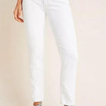 AGOLDE  Nico High Rise Slim Jeans in White size 28 $168 Photo 0