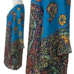 Anthropologie Vintage 90s  Uncle Frank Floral 60s 70s Style Kimono Shift Dress XS Photo 1