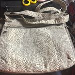 Travelon Large Nylon Snakeskin Patterned Shoulder Bag / Crossbody Adjustable Photo 3