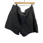 Ava & Viv Womens Plus Size 22 Black High Rise Bermuda Denim Shorts Photo 3