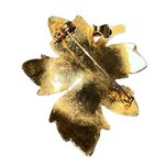 Insect on Leaf Women's Gold Tone Brooch Pendant Pin Accessories Jewelry Fashion Photo 4