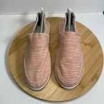 Vionic  Beach Women 10 Orange White Malibu Casual Canvas Shoes Slip On Terry Photo 5