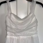 Lulus  White Maxi Dress Size Medium  Photo 5
