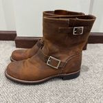 RED WING 3356 SHORT ENGINEER COOPER ROUGH & TOUGH BOOTS WOMEN US SZ 9 EU40 UK6.5 Brown Photo 3