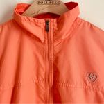Ariat Ideal Windbreaker Jacket Coral size S New Without Tags Photo 2