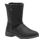 Abeo Burlington leather & shearling boots Black Size 7.5 Photo 1