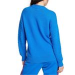 NWT Lego x Target Women's Blue Textured Polka Dot Sweater Blouse Top Sz M Size M Photo 2