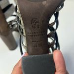 Brunello Cucinelli  Leather Monili Strap Beaded Size 36.5 Photo 5