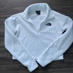 The North Face  Cropped Half Zip White  Photo 0