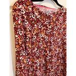 Croft & Barrow Floral Print Long Sleeve Classic Tee Shirt Top, Size M Photo 1