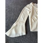 IRO  Cream Ruffled Blouse‎ Size 36 Photo 4