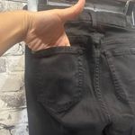 7 For All Mankind EUC High Waist Skinny Black Jean Size 25 Photo 7