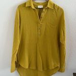 MELLODAY  Gauzy Coastal Grandma Popover Shirt Collar Small Photo 0