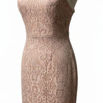 Akira  Pink Lace Halter Bodycon Dress Sleeveless Formal Party Cocktail‎ Small Photo 0