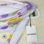 NEW Free people x Beth Richards delray 70’s‎ floral bikini bottom, S Purple Photo 3