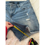 Lucky Brand Women's  Blue Distressed Jean Shorts Size 10 Photo 2