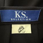 Vintage Wool Pant Suit Women Small Navy Double Breasted Minimalist Career Luxury Blue Photo 16