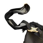 Herschel Black Fluffy Sherpa Cruz Crossbody Bag Rectangular Adjustable Strap New Photo 3