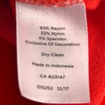 Talbots  Holiday‎ Shift Dress Red 10 Photo 6