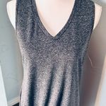 Gray Ruched Mini Dress Tank Top Style Photo 5
