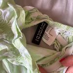 H&M cropped square neck plaid top Photo 1