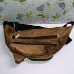 Unisex Vintage Brown Leather Hip Bag • Fanny pack • cross body bag • vacation Photo 8